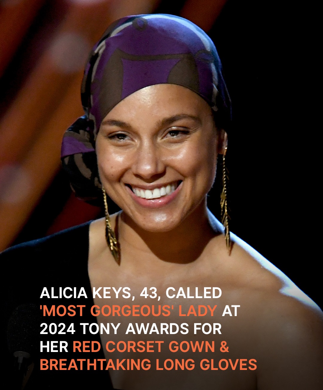 Alicia Keys, 43, Called the 'Most Lady at the 2024 Tony