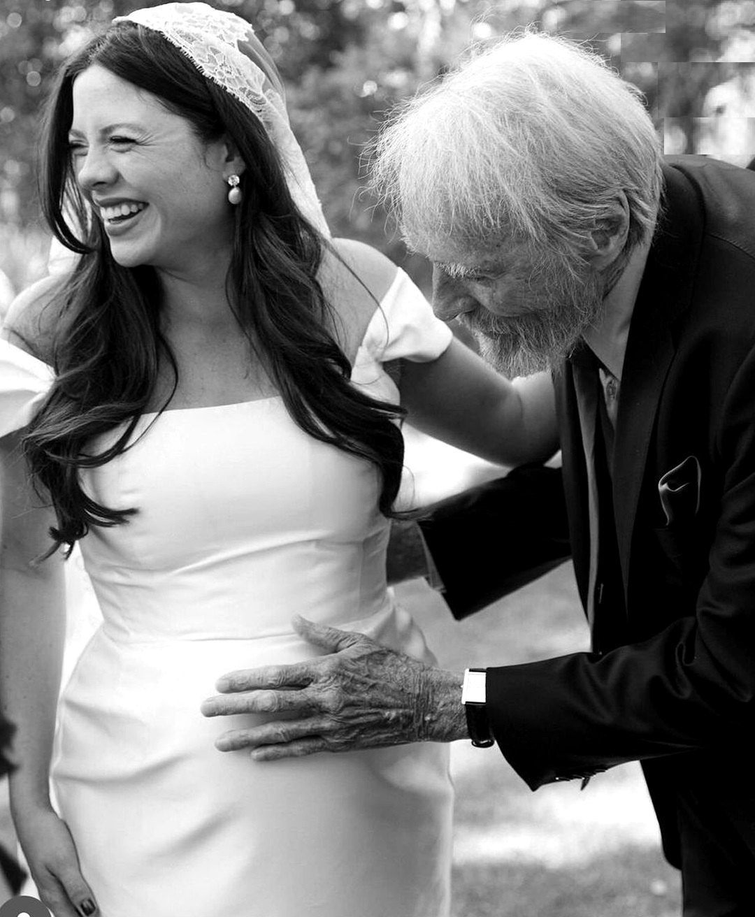 Clint Eastwood's Pregnant Daughter Marries at Charming Ranch Wedding