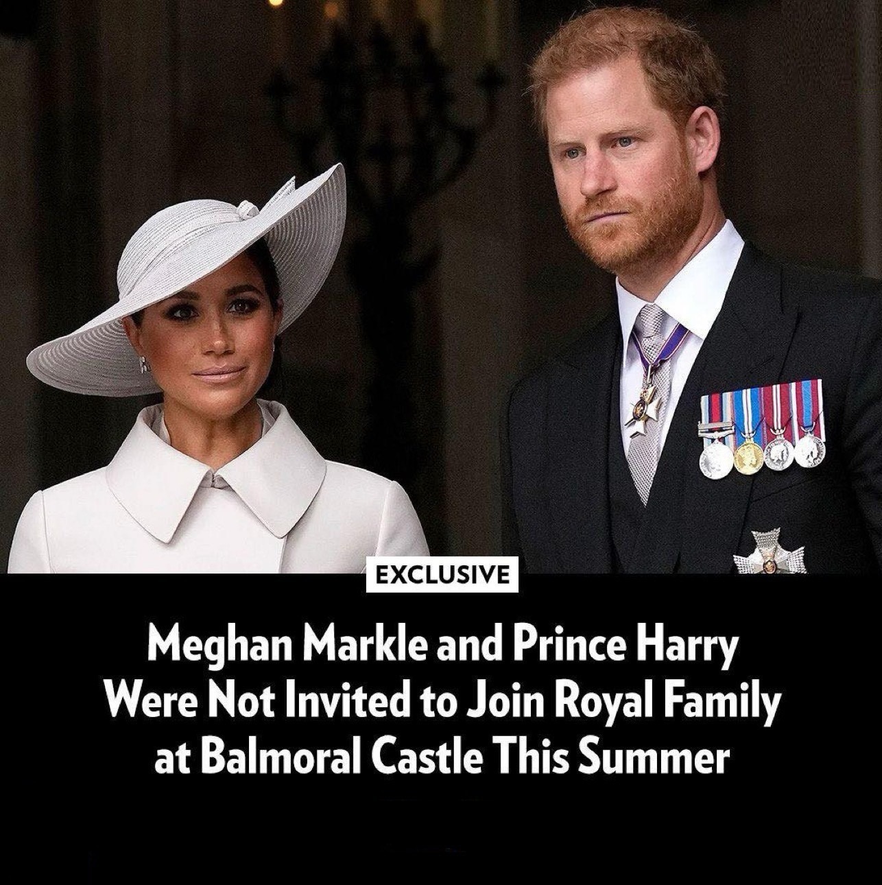 Meghan Markle and Prince Harry Were Not Invited to Join Royal Family at