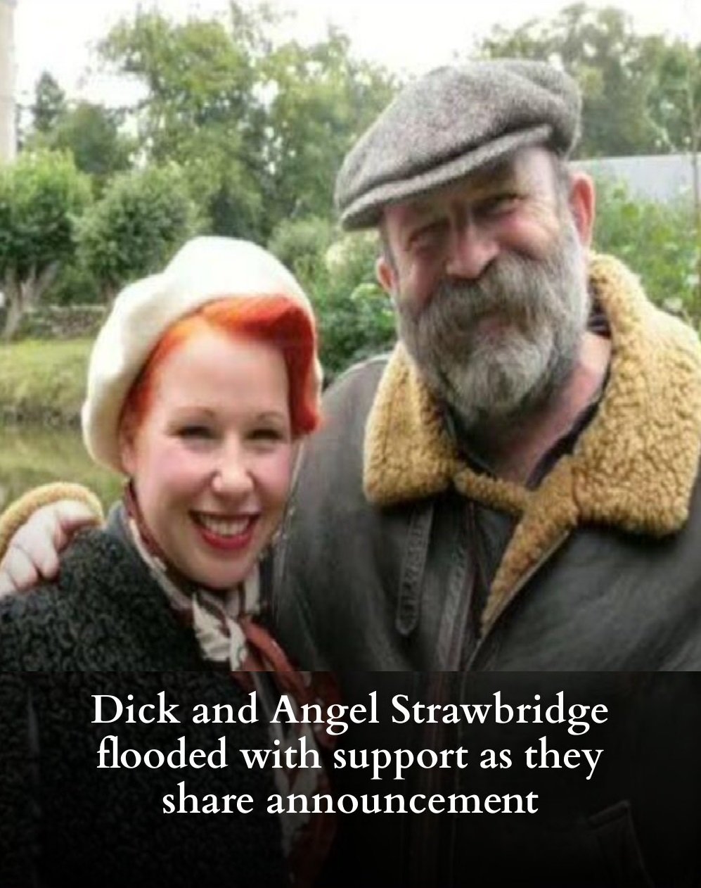 Dick and Angel Strawbridge flooded with support as they share ...